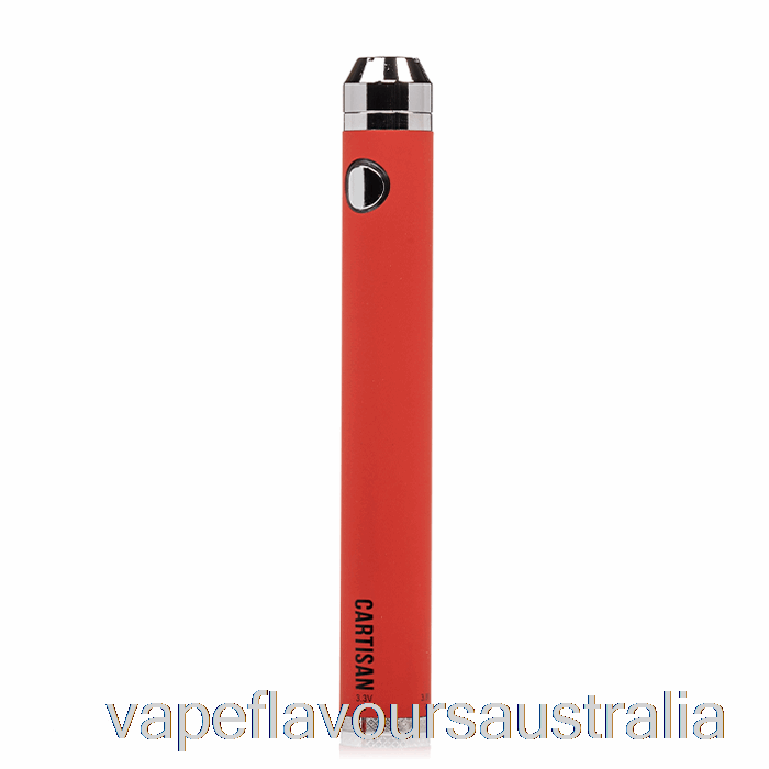 Vape Australia Cartisan eGo Spinner Twist 1300 510 Battery Red